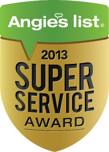 Kelly Roofing 2013 Angie's List Super Service Award